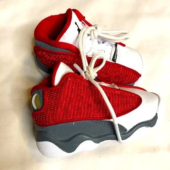 Jordan 13 Retro Gym Red flint grey white athletic shoes